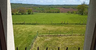View from Gartempe bed 2