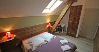 Gîte "les cheyroux" à St Léger-Magnazeix en Haute-Vienne (Limousin en Nouvelle Aquitaine)- chambre 2_23 Gîte "les cheyroux" à St Léger-Magnazeix en Haute-Vienne (Limousin en Nouvelle Aquitaine)- chambre 2_23