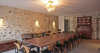 Gite du Presbytère de Thiat commune de Val-d'Oire-et-Gartempe, séjour repas_9 Gite du Presbytère de Thiat commune de Val-d'Oire-et-Gartempe, séjour repas_9