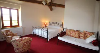La chambre Eglantines - Ferme de Rouffignac à Blanzac en Haute-Vienne_29 La chambre Eglantines - Ferme de Rouffignac à Blanzac en Haute-Vienne_29