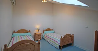 La chambre Aigues Marines (à l'étage)- Ferme de Rouffignac à Blanzac en Haute-Vienne_26 La chambre Aigues Marines (à l'étage)- Ferme de Rouffignac à Blanzac en Haute-Vienne_26
