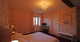 La chambre Toile de Jouy - Ferme de Rouffignac à Blanzac en Haute-Vienne_19 La chambre Toile de Jouy - Ferme de Rouffignac à Blanzac en Haute-Vienne_19