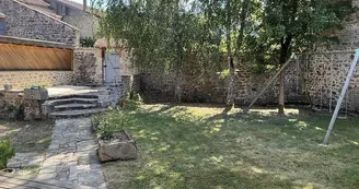 Jardin clos - balançoire 