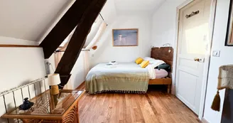 Chambre PRAIRIEvue depuis salle d'eau/WC