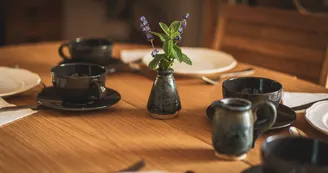 Table petit déjeuner