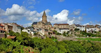 Depuis le point de vue du faubourg du Moutier
