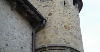 Échauguette de l'église fortifiée d'Arnac la Poste Échauguette de l'église fortifiée d'Arnac la Poste