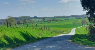 chemin des collines, campagne limousine